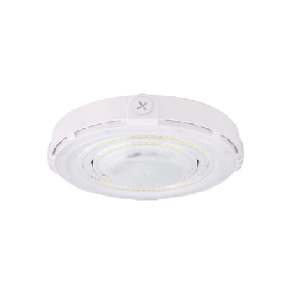 NATA | LED Parking Garage Fixture | 90 Watt | 10350 Lumens |  5000K | 120-277V | DOB | White Housing | IP65 | UL Listed