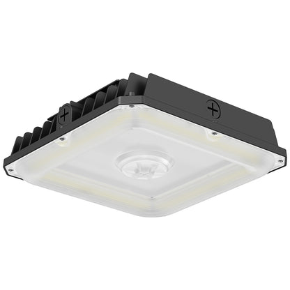 CASA | LED Parking Garage Fixture | Adjustable Watt 40W/60W/75W | 10125 Lumens | Adjustable CCT 3000K/4000K/5000K | 120V-277Vac | Bronze Housing | IP65 | UL & DLC Listed