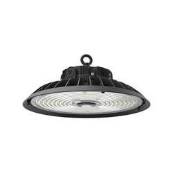 TAHOE | LED UFO High Bay | Adj Watt 200W/240W/300W | 49500 Lumens | Adj CCT 4000K/5000K/5700K | 120-277Vac | Black Housing | IP65 | UL & DLC Listed