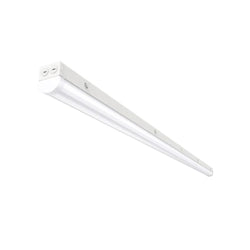 CRISP 4th Gen | LED Linkable Strip Fixture | Adj Watt 60W/70W/80W | 11329 Lumens | Adj CCT 3000K/4000K/5000K/5700K/6500K | 120V-277Vac | 8ft | Frosted Lens | UL & DLC Listed