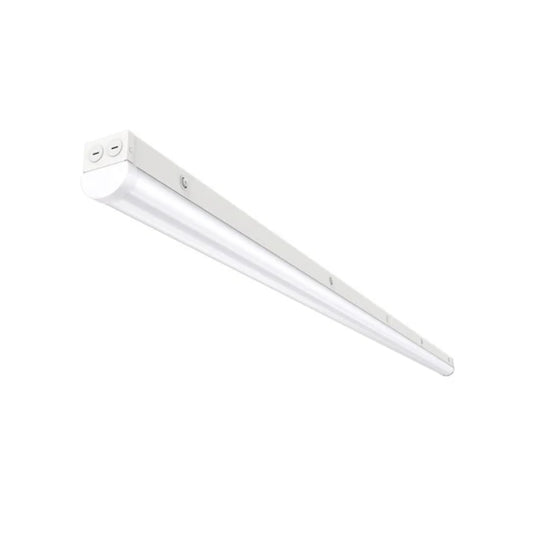 CRISP 4th Gen | LED Linkable Strip Fixture | Adj Watt 60W/70W/80W | 11329 Lumens | Adj CCT 3000K/4000K/5000K/5700K/6500K | 120V-277Vac | 8ft | Frosted Lens | UL & DLC Listed