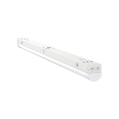 CRISP 2 | LED Strip Fixture | Adj Watt 20W/30W/40W | 5800 Lumens | Adj CCT 3000K-4000K-5000K | 120-277Vac | 4ft | Metal+PC | UL & DLC Listed