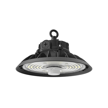 TAHOE | LED UFO High Bay | Adj Watt 100W/125W/150W | 24750 Lumens | Adj CCT 4000K/5000K/5700K | 120-277Vac | Black Housing | IP65 | UL & DLC Listed