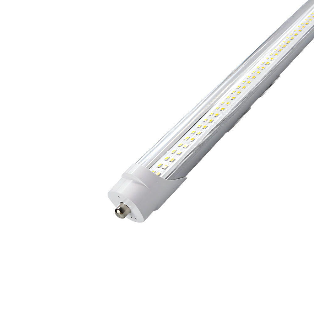 CONVEX | LED T8 Tube | Adj Watt 36W/48W/60W | 7500 Lumens | Adj CCT 4K/5K/6500K | 120-277Vac | 8ft | Clear Lens | Double Ended Power | ETL Listed