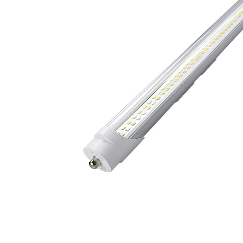 CONVEX | LED T8 Tube | Adj Watt 36W/48W/60W | 7500 Lumens | Adj CCT 4K/5K/6500K | 120-277Vac | 8ft | Clear Lens | Double Ended Power | ETL Listed