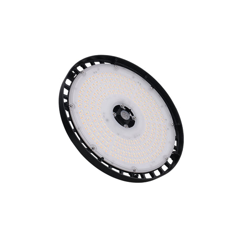 BEYONDBEAM | LED UFO High Bay | Adj Watt 100W/120W/150W | 23285 Lumens | Adj CCT 3K-4K-5K | 120-277V | Adj Beam Angle 60°/80°/100° | O-Hook Mount Included | IP65 | UL & DLC Listed