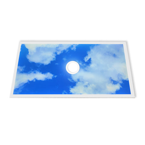SUNGLOW | LED Cloud Panel With Built-in Downlight | Adj Watt 30W/40W/50W/60W/72W | Adj CCT 3K/3500K/4K/5K/6500K | 100-277V | 2'X4' | ETL Listed