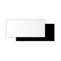 24" x 48" Double Sided ACM 3mm. White/Black Aluminum Composite Panel with 0.21mm Aluminum faces