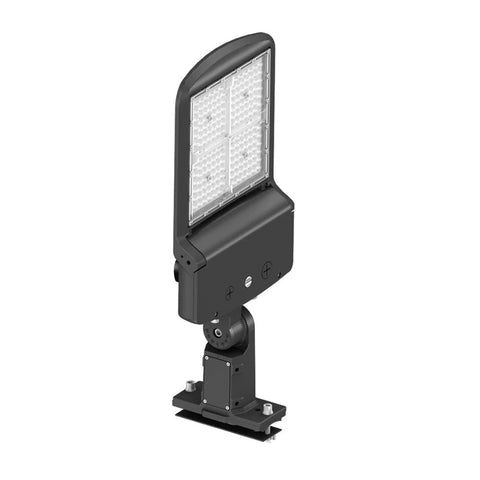 ZOHO 6th Gen | LED Area Light | Adj Wattage 200W/240W/300W | 48000 Lumens | Adj CCT 4000K/5000K/5700K | 120V-277V | Universal Bracket | Black Housing | IP65 | UL & DLC Listed