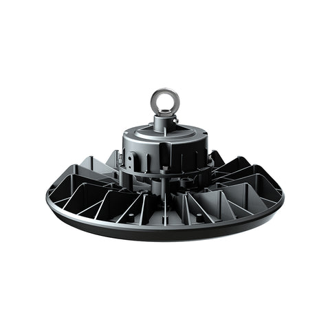 ARCADIA 4th Gen | LED UFO High Bay | 100W | 15000 Lumens | 4000K | 100-277Vac | Black Housing | IP65 | UL & DLC Listed