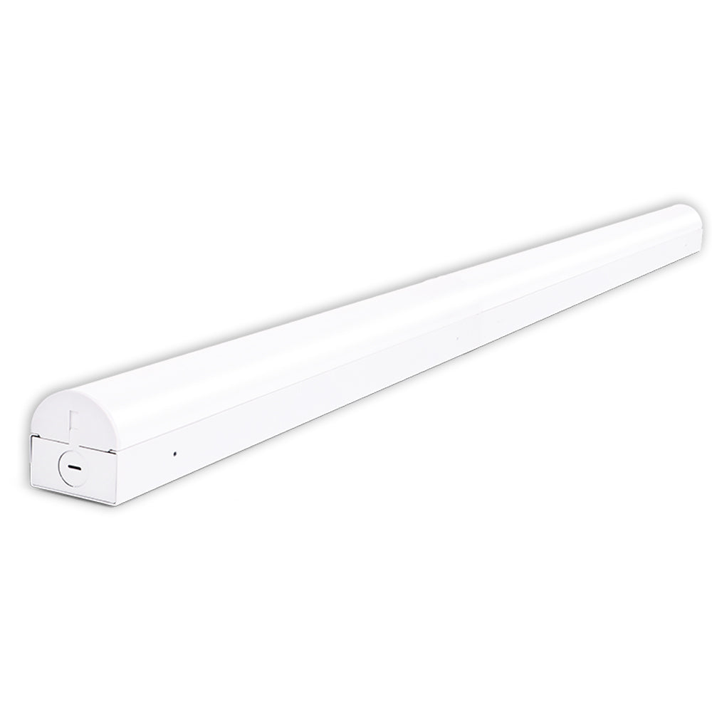 FLARE | LED Linear Strip Fixture | Adj Watt 60W/68W/72W/80W | 10400 Lumens | Adj CCT 3500K-4000K-5000K | 8FT | IP20 | 120-277Vac | UL & DLC Listed