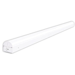 FLARE | LED Linear Strip Fixture | Adj Watt 60W/68W/72W/80W | 10400 Lumens | Adj CCT 3500K-4000K-5000K | 8FT | IP20 | 120-277Vac | UL & DLC Listed