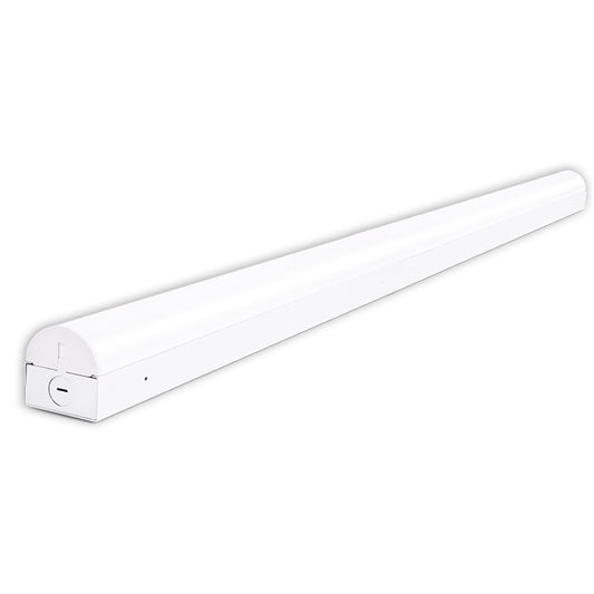 FLARE | LED Linear Strip Fixture | Adj Watt 60W/68W/72W/80W | 10400 Lumens | Adj CCT 3500K-4000K-5000K | 8FT | IP20 | 120-277Vac | UL & DLC Listed