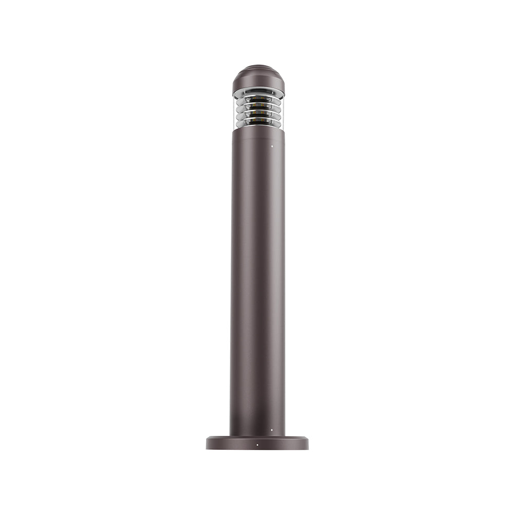 GLOW PATH- MERIDIAN| ARCHITECTURAL LED BOLLARD | Adj Watt 14W/19W/24W | 1680 Lumens | Adj CCT 3000K/4000K/5000K | 120-277Vac | 43.6 inch | Type V | IP65 | UL Listed