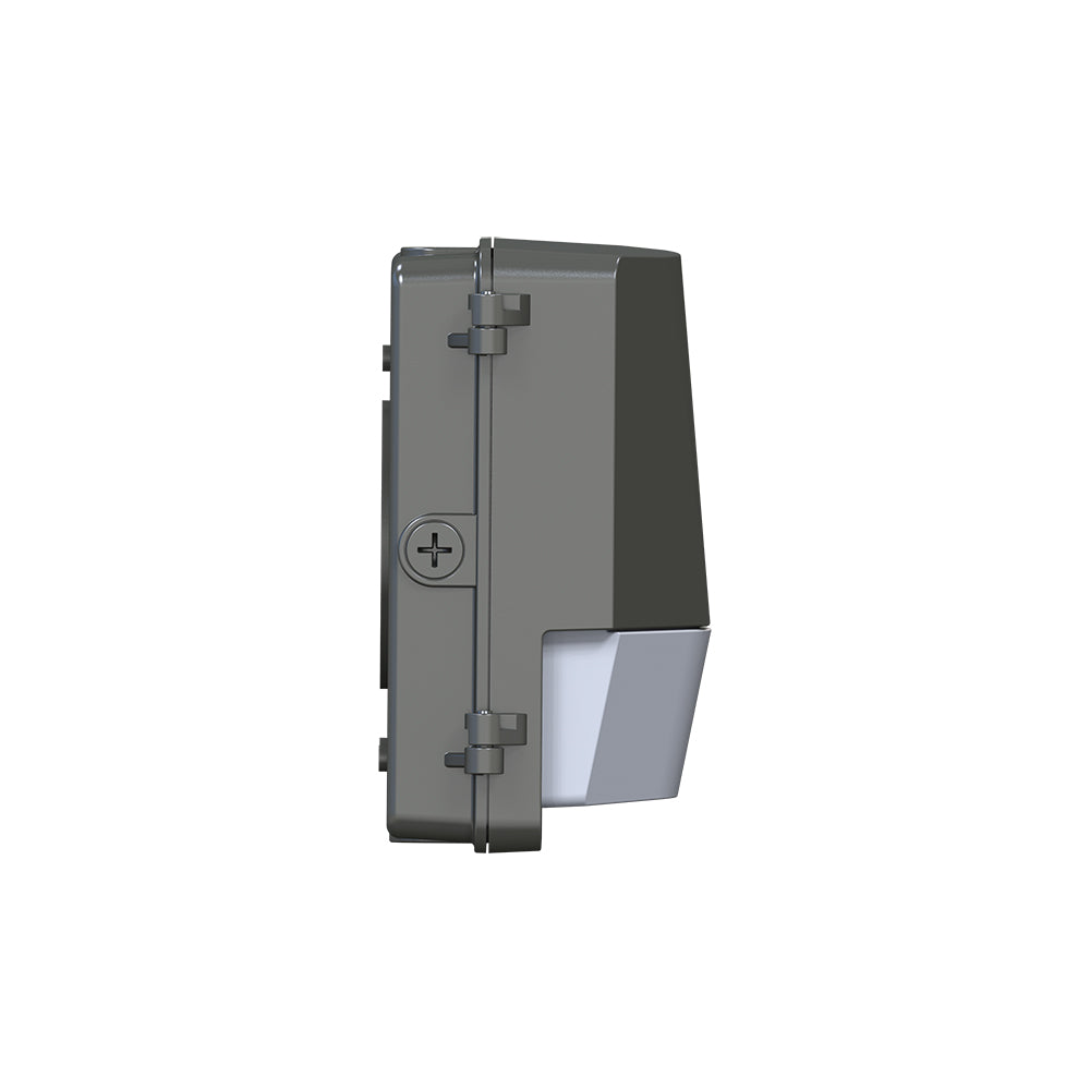 ZION 3rd Gen | LED Wall Pack | 70W | 9450 Lumens | 5000K | 100V-277V | Bronze Housing | IP65 | UL & DLC Listed