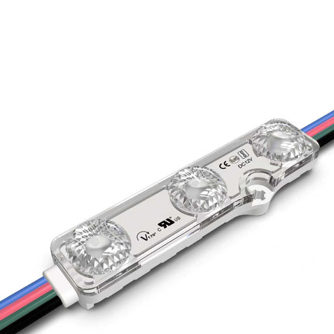 LINKLITE | LED Sign Module | 1 Watt/Module | RGB | 12V DC | 175° Beam Angle | IP68 | UL Listed