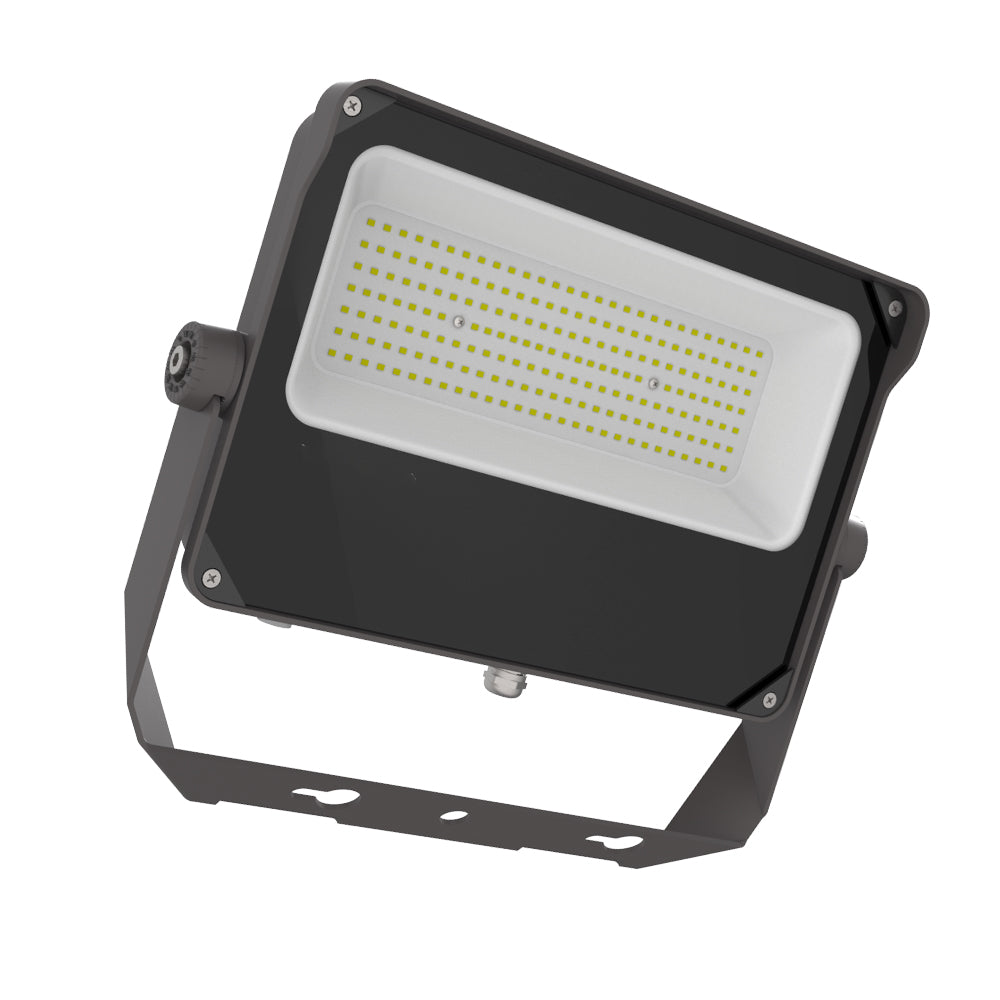 PENGUIN | LED Flood Light | 240 Watt | 36000 Lumens | 5000K | 100V-277V | U-Shaped Mount | Bronze Housing | IP66 | UL & DLC Listed