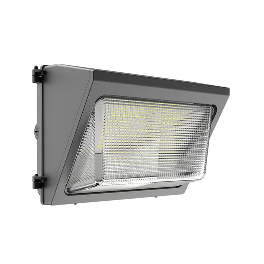 FORTE | LED Wall Pack | Adj Watt 30W/60W/90W/120W | 15600 Lumens | Adj CCT 3000K/ 4000K/ 5000K | 120V-277V | Built In Photocell | Bronze Housing | IP65 | UL & DLC Listed