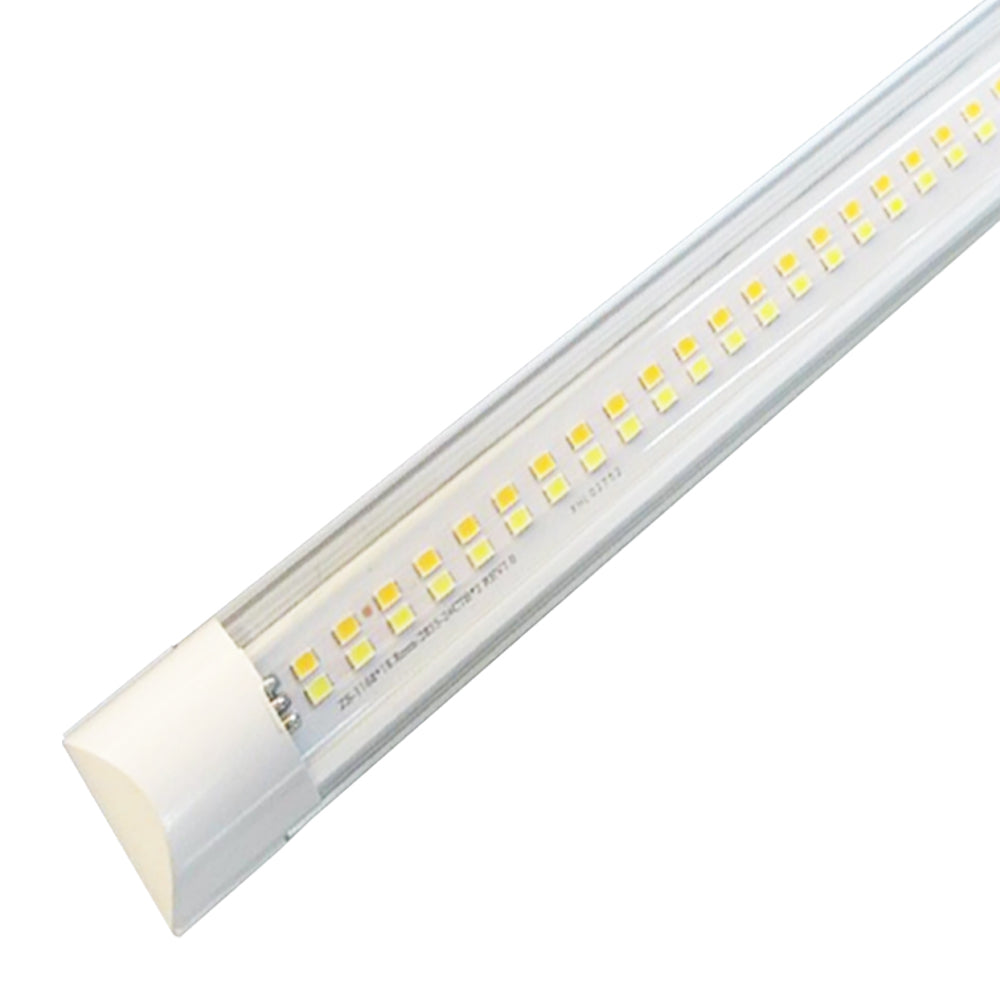 YONAH 3rd Gen | LED Linkable Integrated Tube | Adj Watt 40W/45W/48W/52W/56W/60W | 8400 Lumens | Adj CCT 3K/3500K/4K/5K/6K/6500K | 100-277Vac | 8ft | Clear Lens | ETL Listed