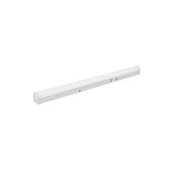 CRISP 2 | LED Strip Fixture | Adj Watt 20W/30W/40W | 5800 Lumens | Adj CCT 3000K-4000K-5000K | 120-277Vac | 4ft | Metal+PC | Sensor Base Merry Tek | UL & DLC Listed
