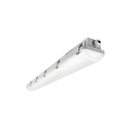 AQUABRIGHT | LED Tri-Proof Light | Adj Watt 20W/30W/40W/50W | 6500 Lumens | Adj CCT 3500K/4000K/5000K | 4FT | IP65 | 120-347Vac | UL & DLC Listed