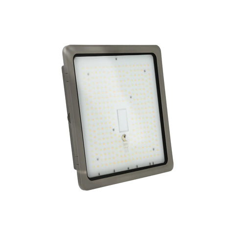 DRIVEBRIGHT | LED Canopy Light | Adj Watt 35W/50W/70W | 10500 Lumens | Adj CCT 3000K/4000K/5000K | 120-277Vac | IP65 | UL & DLC Listed