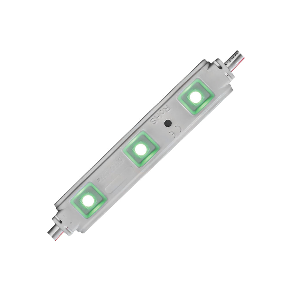 HD5 | LED Sign Module | 0.72 Watt | 66 Lumens | Green | 12V | 180 Degree Beam Angle | W/Diffuser | IP68 | CE & ROHS Listed