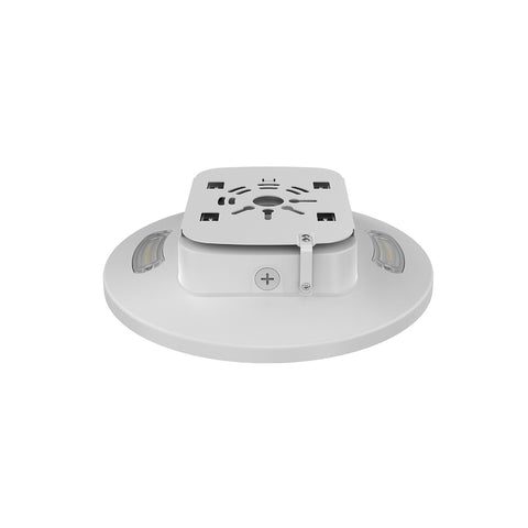 DUALGLOW | UP & Down LED Parking Garage Light | Adj Watt 30W/50W/75W/100W | 15500 Lumens | Adj CCT 3000K/4000K/5000K | 120-277Vac | White Housing | IP65 | ETL Listed