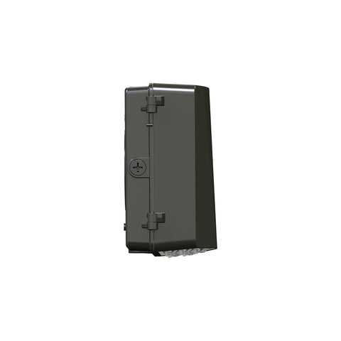 ZION 3rd Gen | LED Wall Pack | Adj Watt 35W/50W/70W | 9450 Lumens | CCT 5000K | 100V-277V | Bronze Housing | IP65 | UL & DLC Listed