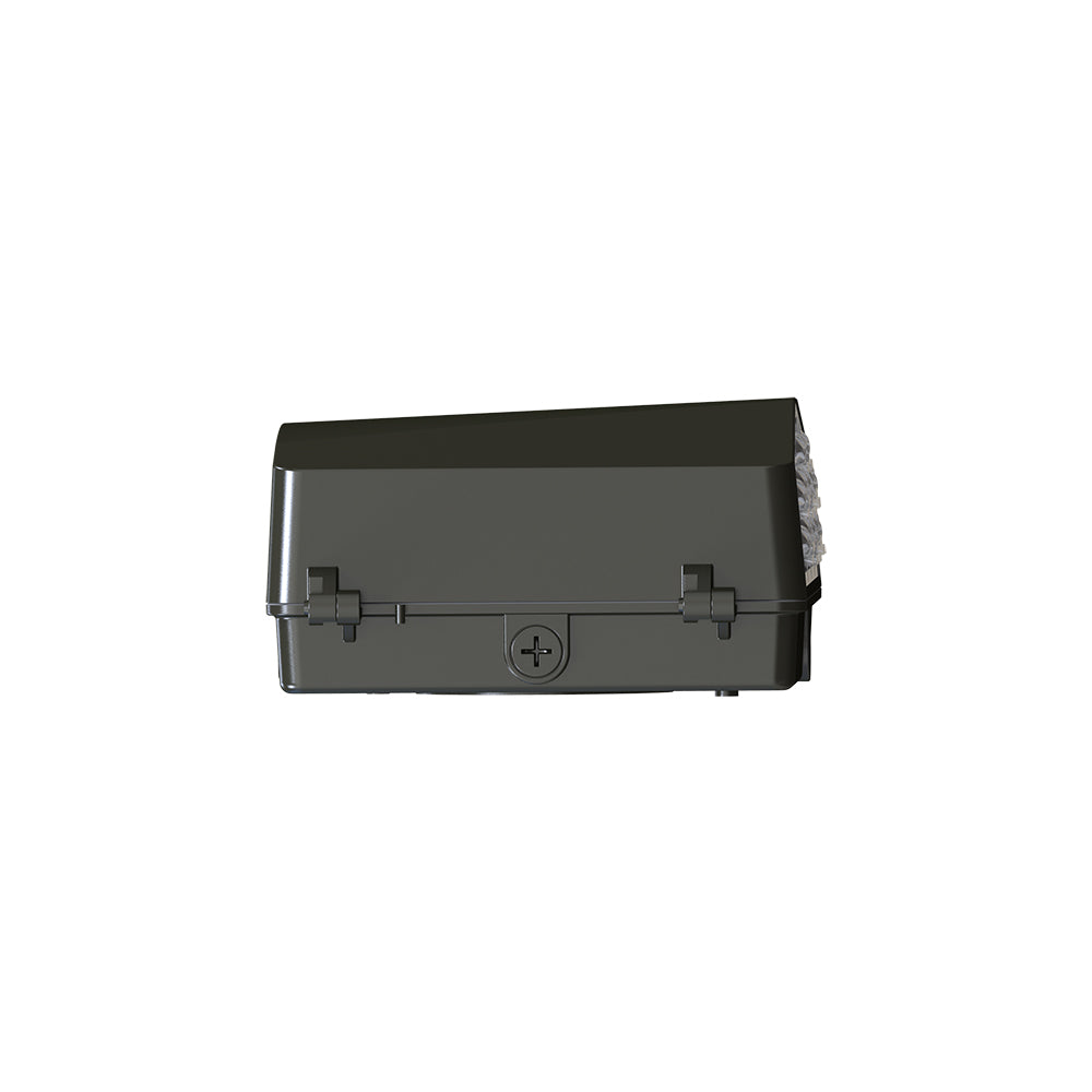 ZION 3rd Gen | LED Wall Pack | Adj Watt 35W/50W/70W | 9450 Lumens | CCT 5000K | 100V-277V | Bronze Housing | IP65 | UL & DLC Listed