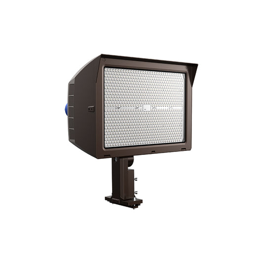 UNION | LED Flood Light | Adj Watt 300W/400W/500W | 77500 Lumens | Adj CCT 3K/4K/5K | 120-277Vac | Universal Bracket / Yoke Mount / U-Bracket Included | IP65 | UL & DLC Listed