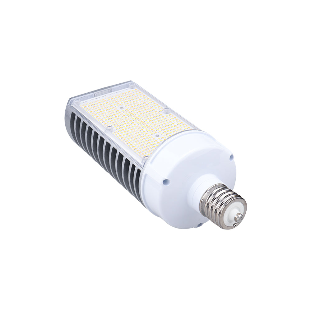 RIDGE | LED Flat Head Corn Bulb | Adj Watt 75W/95W/110W | 14080 Lumens | Adj CCT 3000K/4000K/5000K | 120-277V | EX39 Rotatable Base | IP64 | UL & DLC Listed