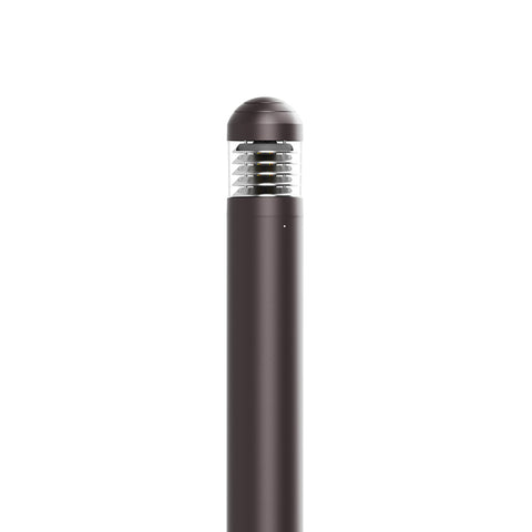 GLOW PATH- MERIDIAN| ARCHITECTURAL LED BOLLARD | Adj Watt 14W/19W/24W | 1680 Lumens | Adj CCT 3000K/4000K/5000K | 120-277Vac | 43.6 inch | Type V | IP65 | UL Listed