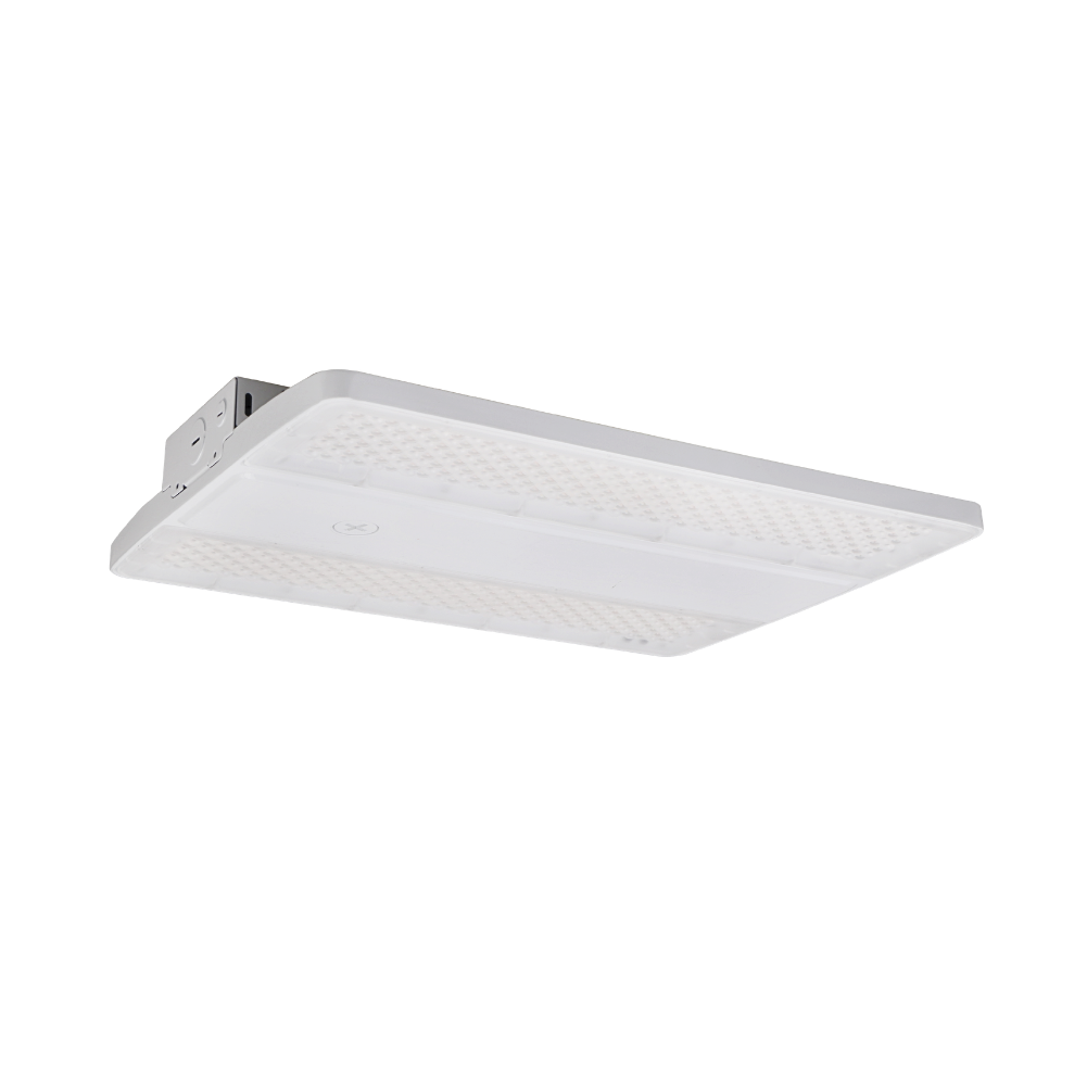 BEYONDBEAM 2 | LED Linear High Bay | Adj Watt 110W-130W-160W | 24974 Lumens | Adj CCT 3500K-4000k-5000K | 120-347V | 3-Pin Sensor base | White Housing | UL & DLC Listed