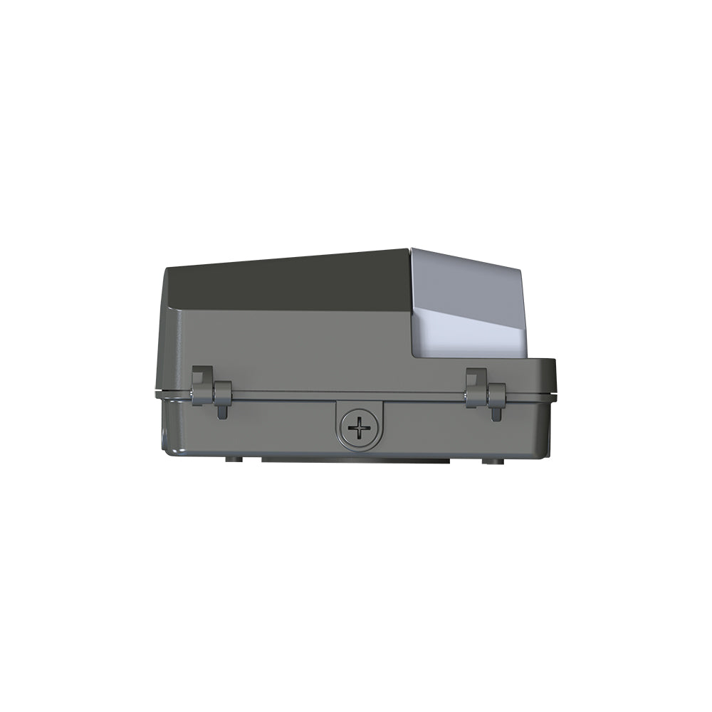 ZION 3rd Gen | LED Wall Pack | Adj Watt 80W/100W/120W | 13200 Lumens | Adj CCT 3000K/4000K/5000K | 100V-277V | Built-in Photocell | Bronze Housing | IP65 | UL & DLC Listed