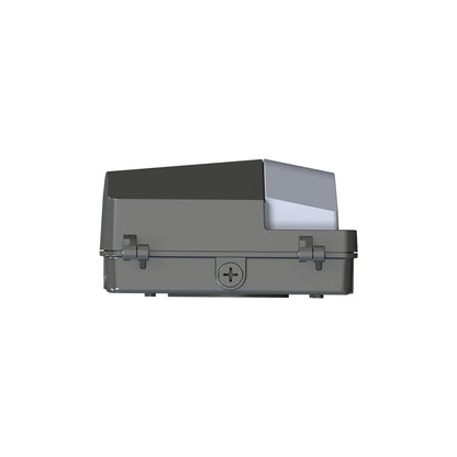 ZION 3rd Gen | LED Wall Pack | Adj Watt 80W/100W/120W | 13200 Lumens | Adj CCT 3000K/4000K/5000K | 100V-277V | Built-in Photocell | Bronze Housing | IP65 | UL & DLC Listed