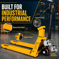Tyson 850 Pallet Jack, Built-in Digital Scale & Printer, PU Wheels | 6600 Lbs