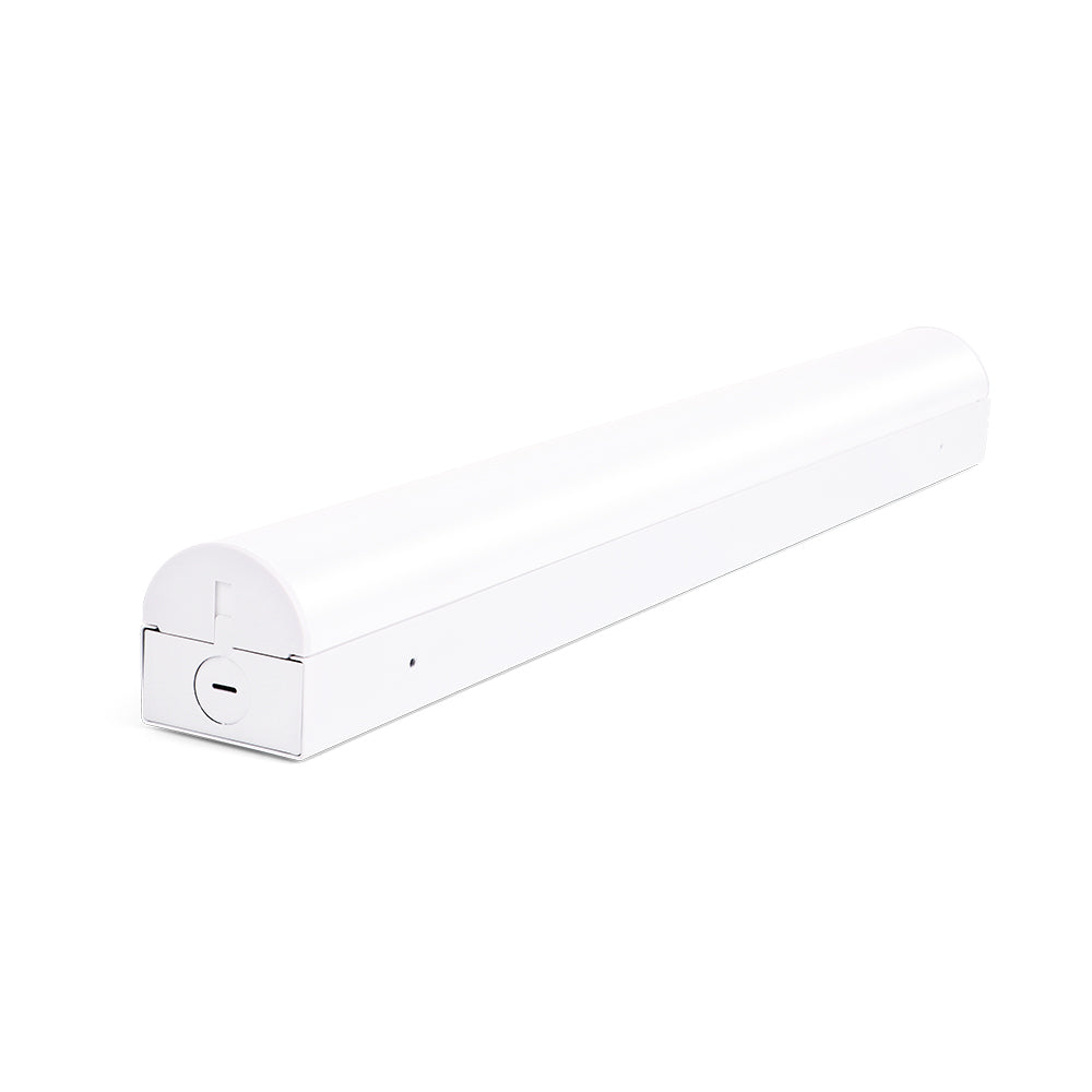 FLARE | LED Linear Strip Fixture | Adj Watt 30W/36W/40W/50W | 6500 Lumens | Adj CCT 3500K-4000K-5000K | 4FT | IP20 | 120-277Vac | UL & DLC Listed