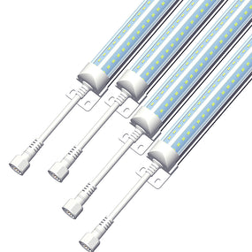 ALTA | LED Cooler Light | 40 Watt | 5200 Lumens | 6500K | 100V-277V | 6ft | White Housing | ETL Listed | Pack of 4