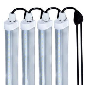 V | LED Cooler Light | 25 Watt | 2781 Lumens | 5000K | 100V-277V | Linkable | 60in | ETL & DLC Listed | Pack of 4