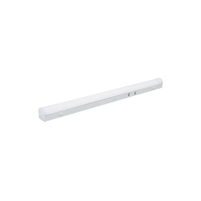 CRISP 2 | LED Strip Fixture | Adj Watt 20W/30W/40W | 5800 Lumens | Adj CCT 3000K-4000K-5000K | 120-277Vac | 4ft | Metal+PC | UL & DLC Listed
