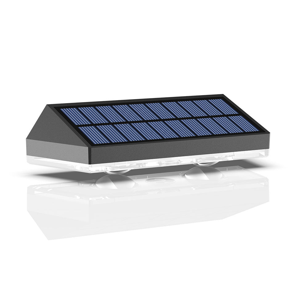 SUN BEAM | Solar LED Wall Washer | 0.8 Watt | 20 Lumens | Adj CCT 3000K/4000K/6000K | Battery 1 x 500mAh 3.7V | Charging Time 5-6 hrs | IP44 | CE & RoHS Listed