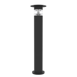 TITAN | Solar Bollard Light | 1.8 Watt | 250 Lumens | 3000K-5000K CCT | Solar Panel 4.5Wc | Lithium Battery 4.5AH/6.4V | Installation Height 43.3 Inch | IP65 | Aluminum | 5 Years Warranty