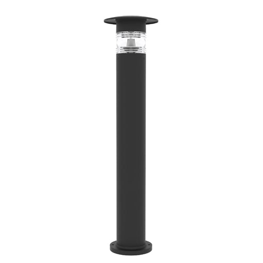 TITAN | Solar Bollard Light | 1.8 Watt | 250 Lumens | 3000K-5000K CCT | Solar Panel 4.5Wc | Lithium Battery 4.5AH/6.4V | Installation Height 43.3 Inch | IP65 | Aluminum | 5 Years Warranty