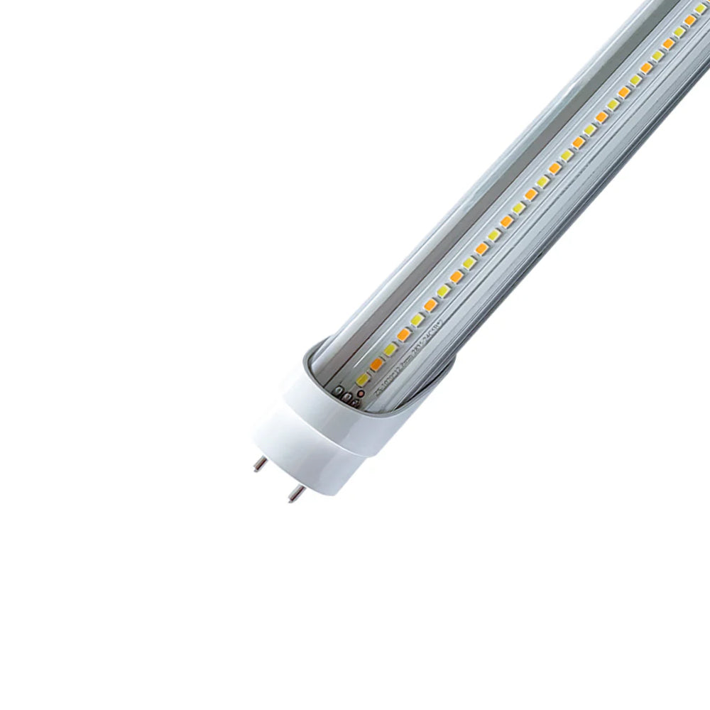 CHINET | LED T8 Tube | Adj Watt 8W/10W/12W/15W/18W/20W | 2800Lm | Adj CCT 3K/3500K/4K/5K/6K/6500K | 100-277V | 4ft | Clear Lens | Type A+B | Single & Double Ended Power | ETL Listed