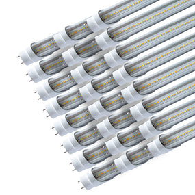 CHINET | LED T8 Tube | Adj Wattage 12W/15W/18W/20W | 2800 Lumens | Adj CCT 3000K/4000K/5000K/6500K | 100V-277V | 4ft | Clear Lens | Type A+B | Single & Double Ended Power | ETL Listed | Pack  - Beyond LED Technology