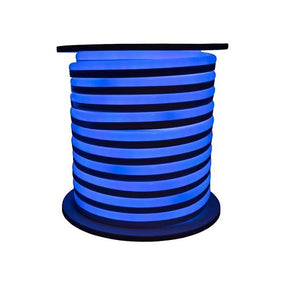 NE | LED Neon Rope Light | 7.7 Watt per Meter | Blue Color | 24V | 50 Feet | Type D | IP67 | UL Listed - Beyond LED Technology