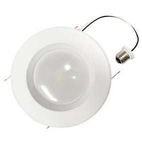 JET | LED Down Light | 18 Watt | 1200 Lumens | 3000K | 120V | 5in-6in | Dimmable | UL & ES Listed | Pack of 6