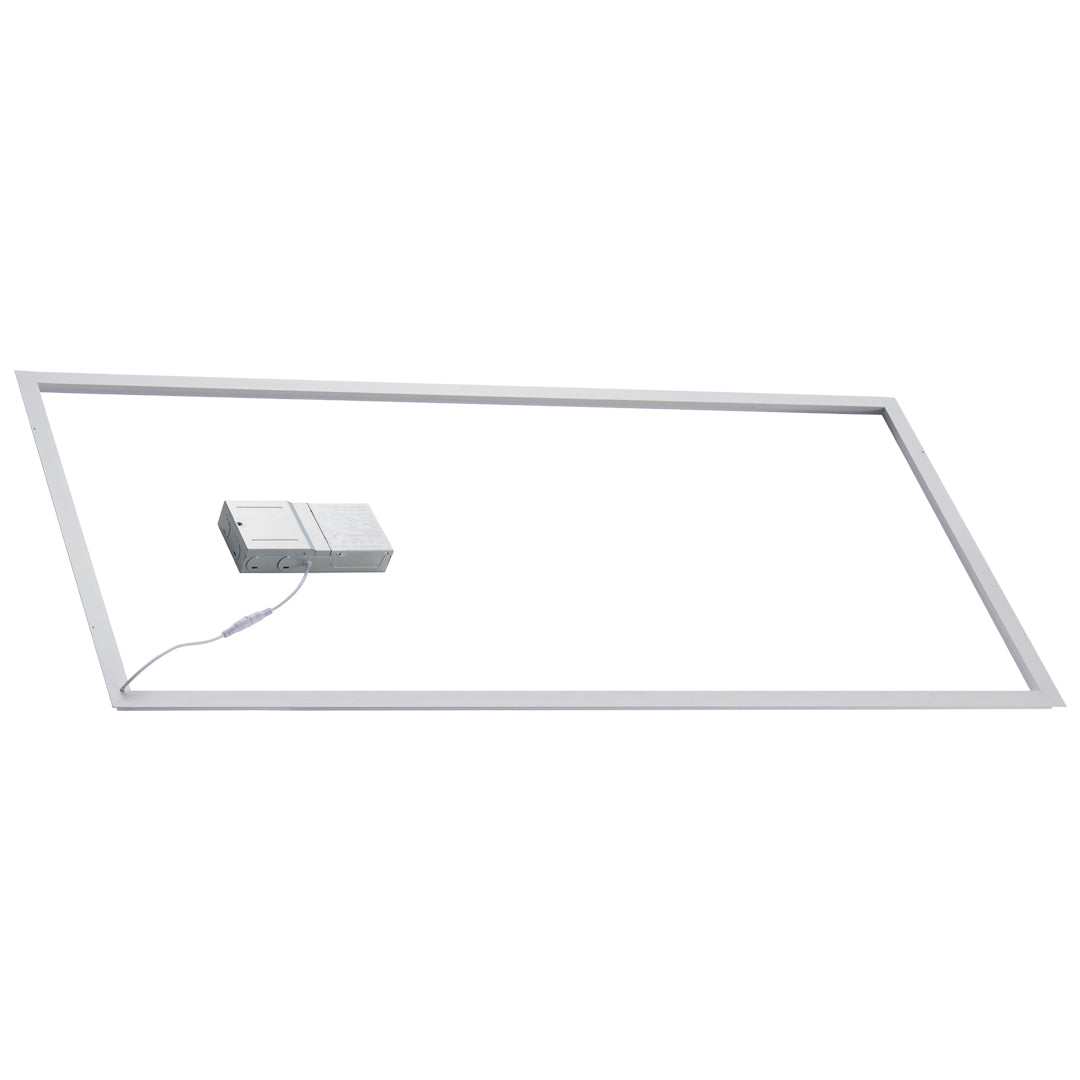 GEOMETRIC | LED Grid Panel | Adjustable 40W-50W-60W| 7500 Lumens | Adjustable CCT 3000K-4000K-5000K | 100V-277V | 2X4 | ETL & DLC Listed | Pack of 4