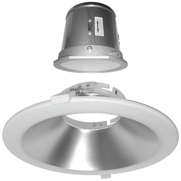 VERSAFLEX 1.3 | LED Commercial Down Light | 20 Watt | Up to 2171 Lumens | Adjustable CCT 3000K-4000K-5000K | 100V-277V | With 8in Trim | UL & ES Listed